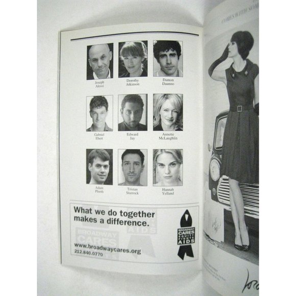 Brief Encounter Playbill 2010 Studio 54 Opening Night September 28 Ticket Alessi - Picture 10 of 11